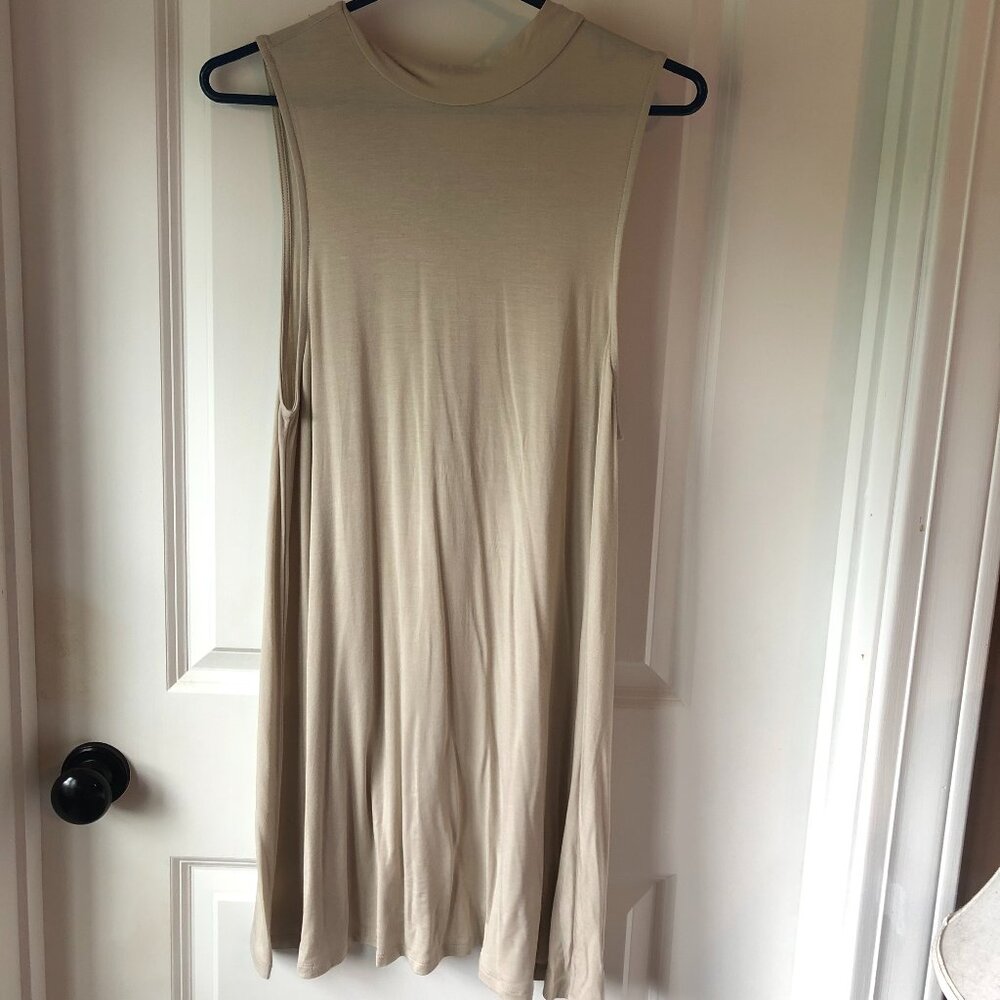 Basic Nude Mini Dress - Medium
